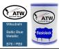 Preview: Mitsubishi, Baltic Blue Metallic, B76 / PB9: 500ml Lackdose, von ATW Autoteile West.